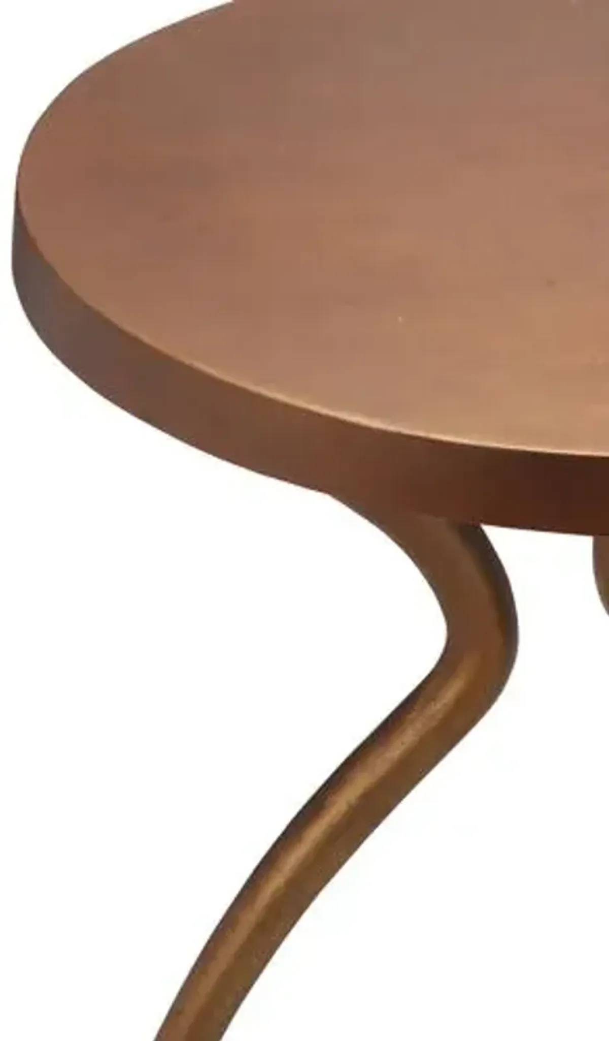 Vesk End Table - Gold