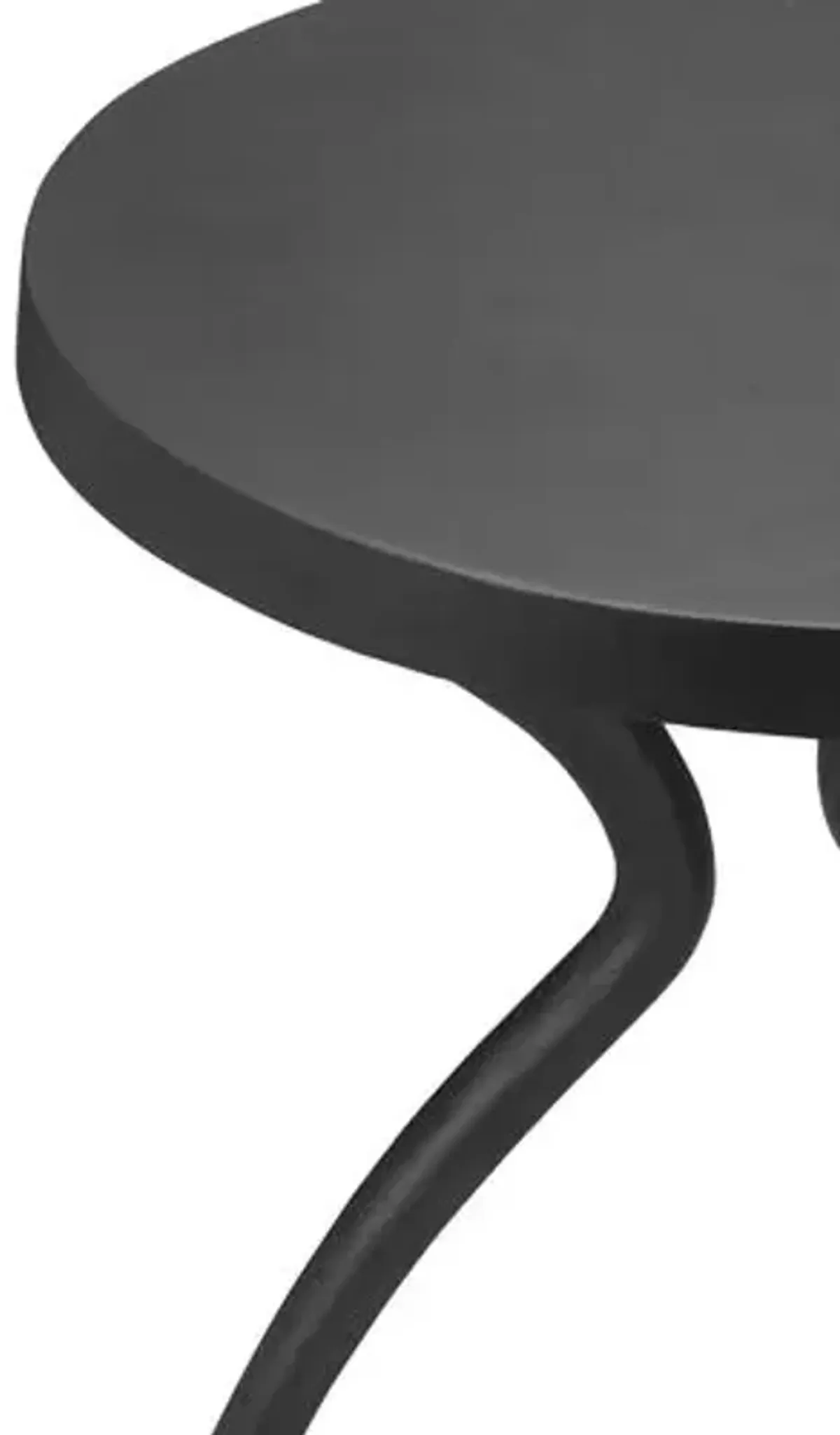 Vesk End Table - Silver