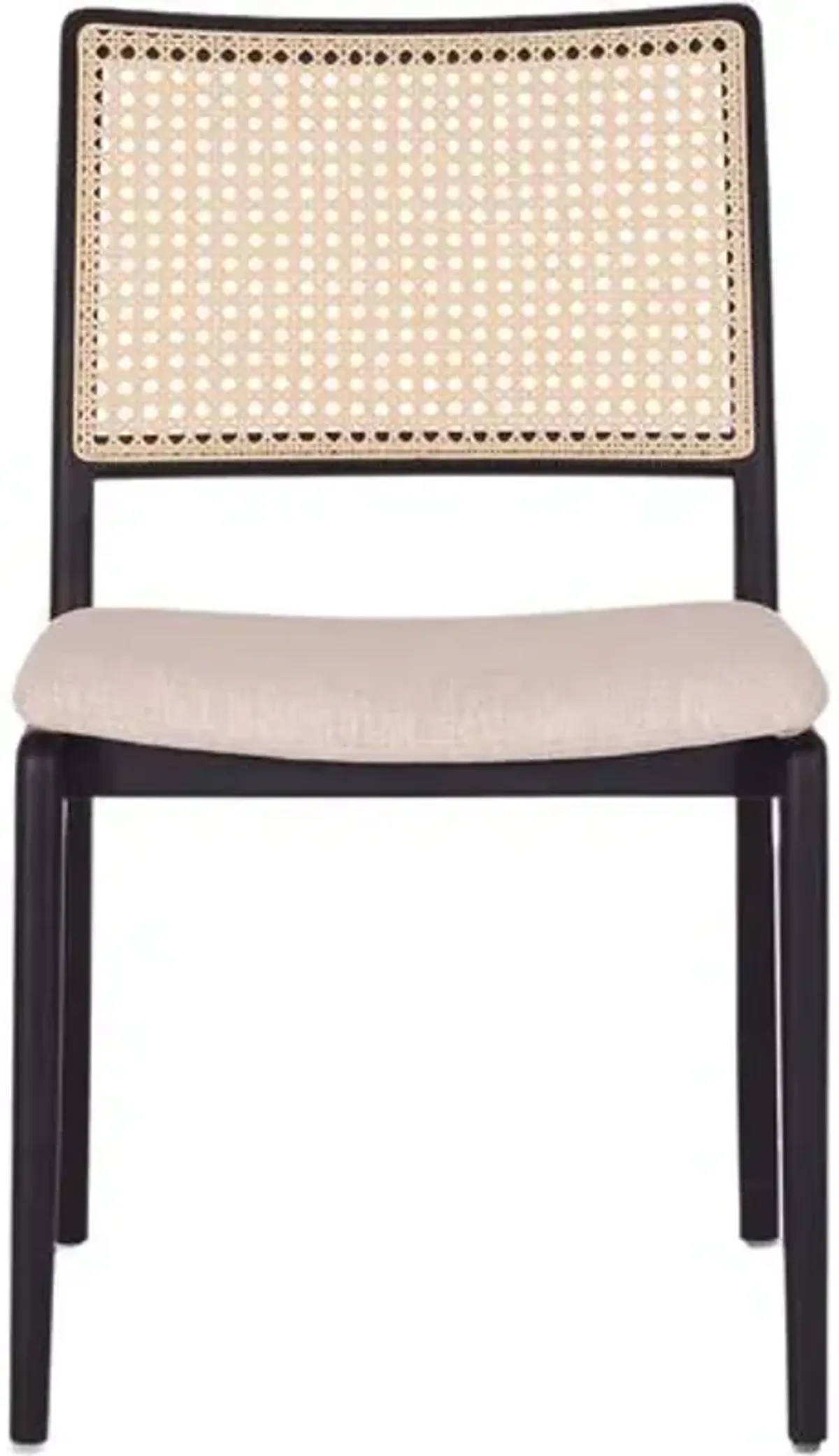 Tavra Cane Side Chair - Medley Ivory - Multi
