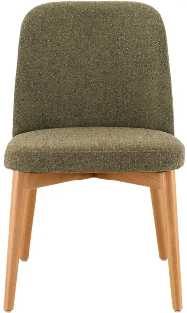 Caelun Dining Chair, Natural/Texan Burnish Guardian
