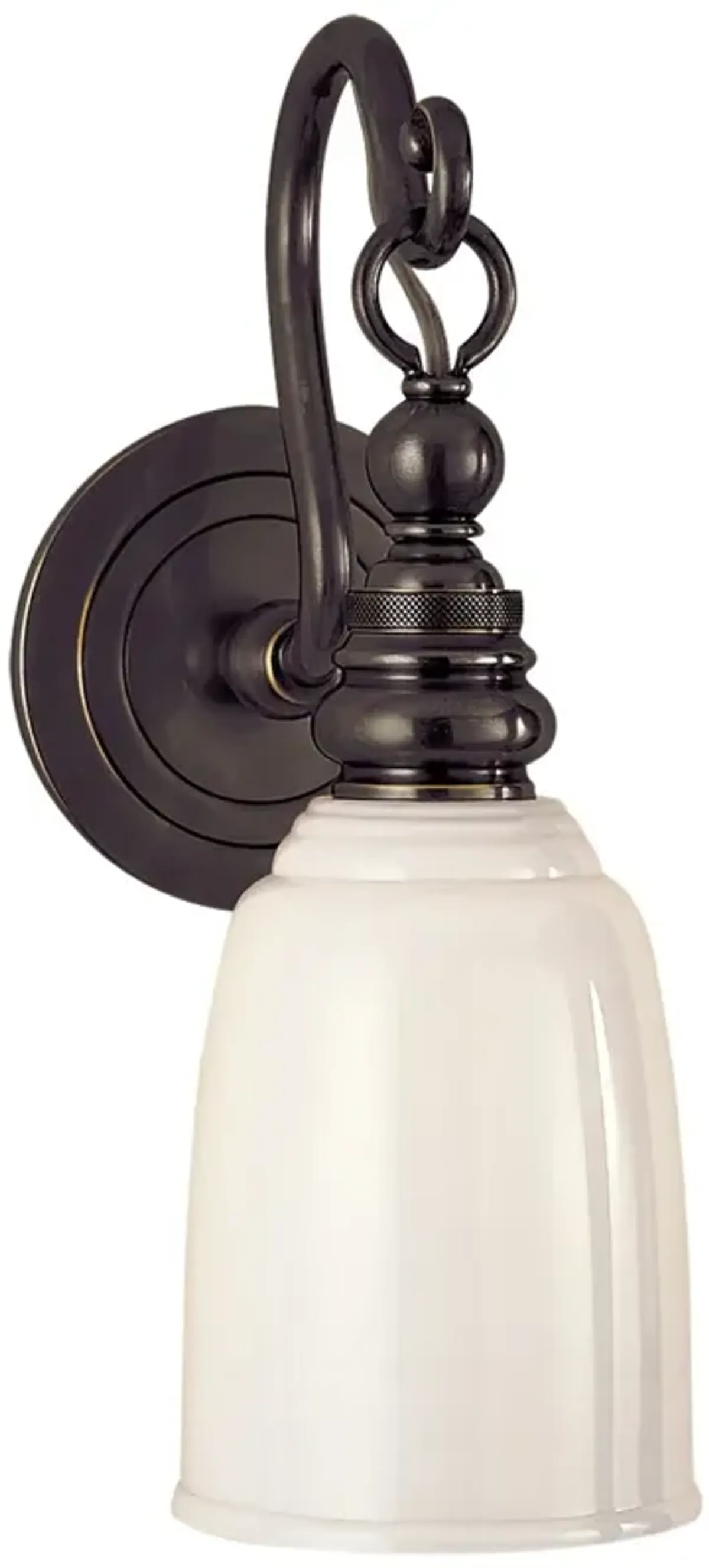 Visual Comfort - Boston Loop Arm Sconce - Black