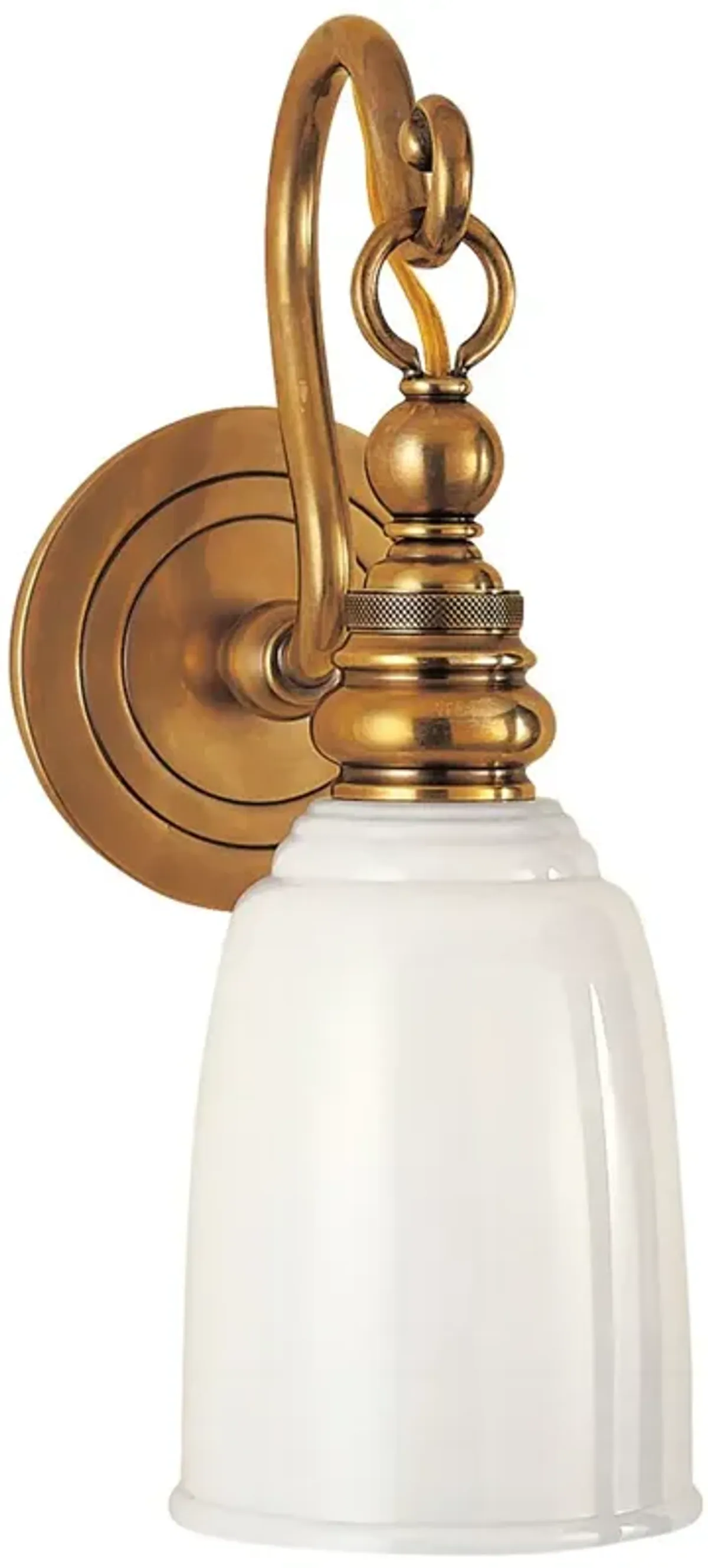 Visual Comfort - Boston Loop Arm Sconce - Gold