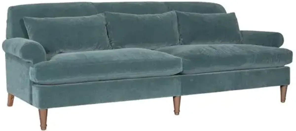 Smithson Velvet Sofa - Kim Salmela - Handcrafted