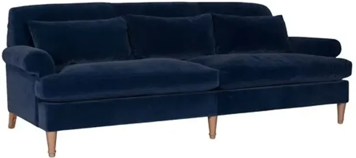 Smithson Velvet Sofa - Kim Salmela - Handcrafted