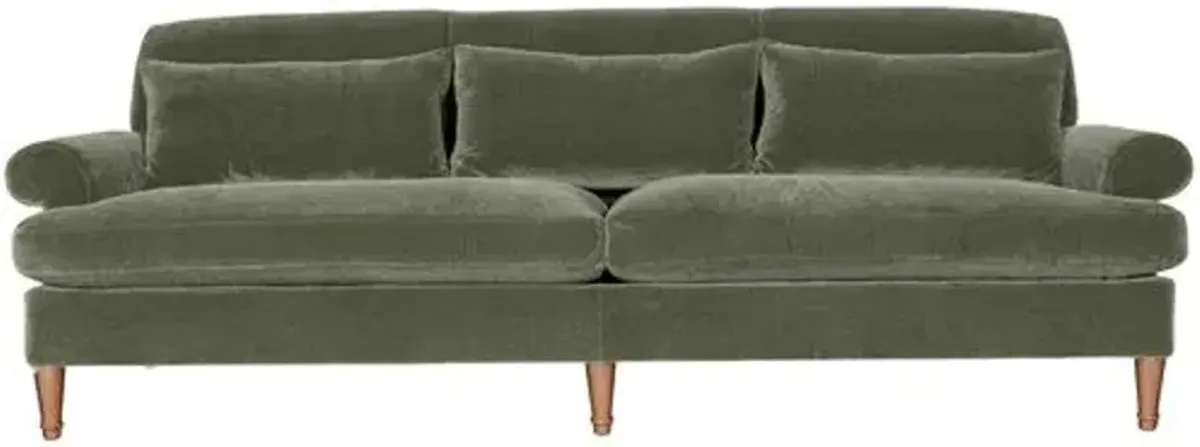 Smithson Velvet Sofa - Kim Salmela - Handcrafted