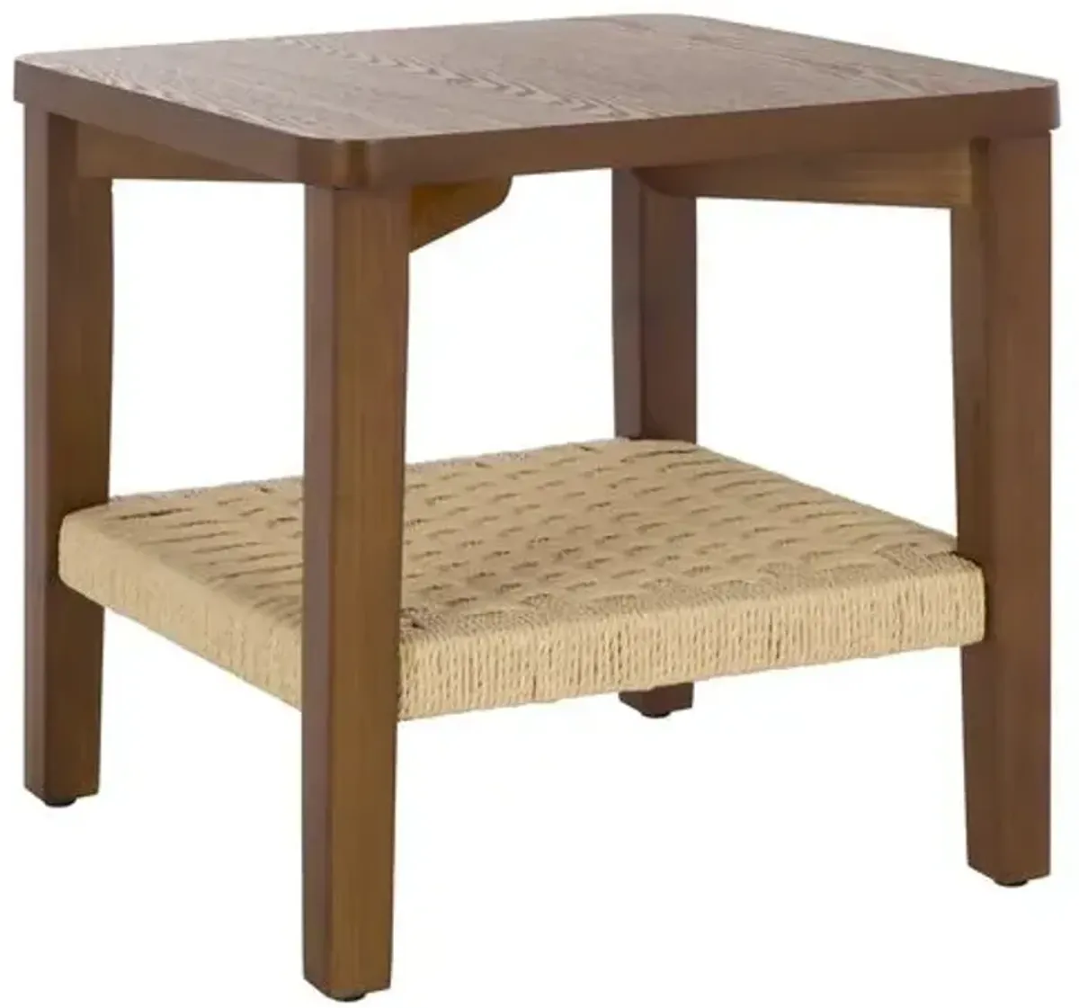 Ailith 1-Shelf End Table - Brown