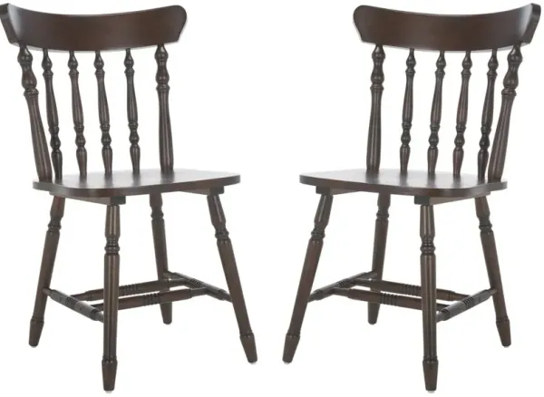 S/2 Althara Spindle Dining Side Chairs
