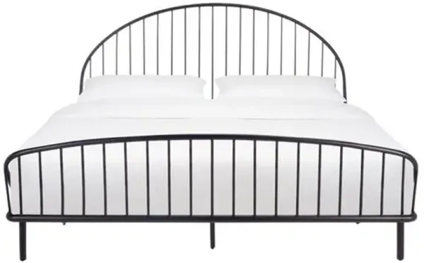 Antriel Iron Spindle Bed - Black