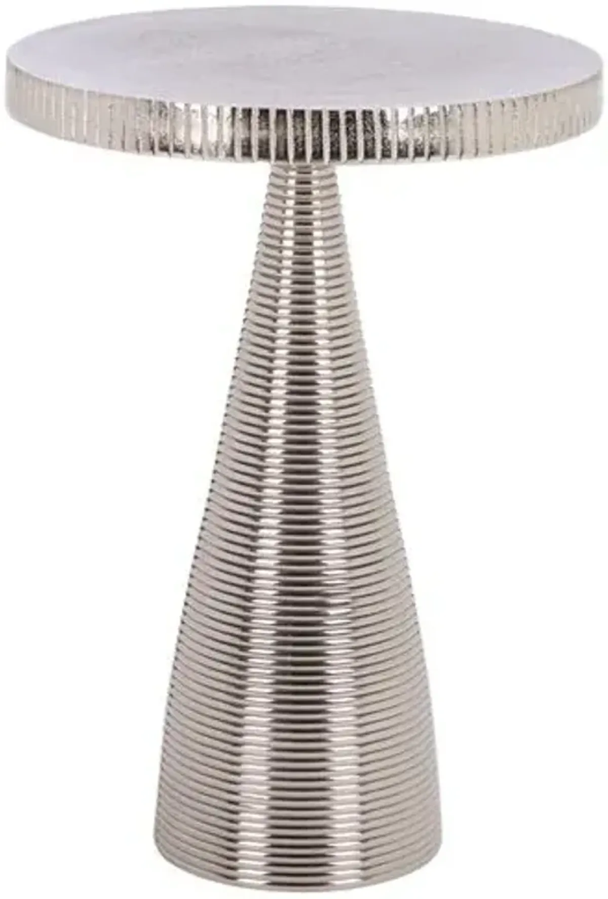 Avalen Ridge Accent Table - Silver - 21Hx15Wx15D in