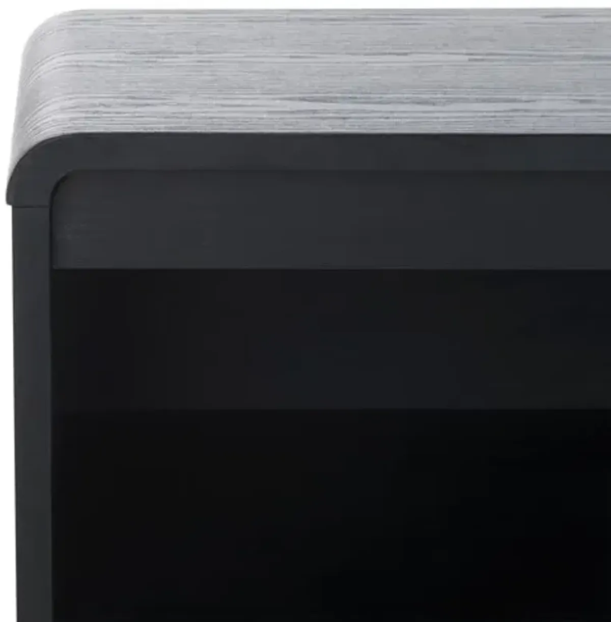 Bravyn 2-Drawer 2-Shelf Media Stand - Black