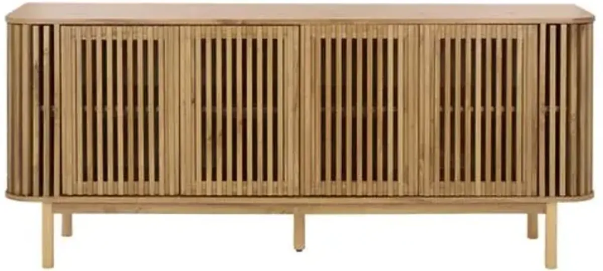 Calith 4-Door Sideboard/Media Stand - Brown