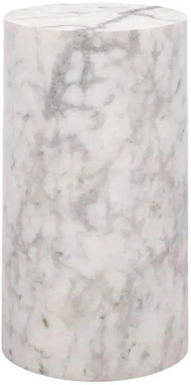 Cirel Round Marble Accent Table