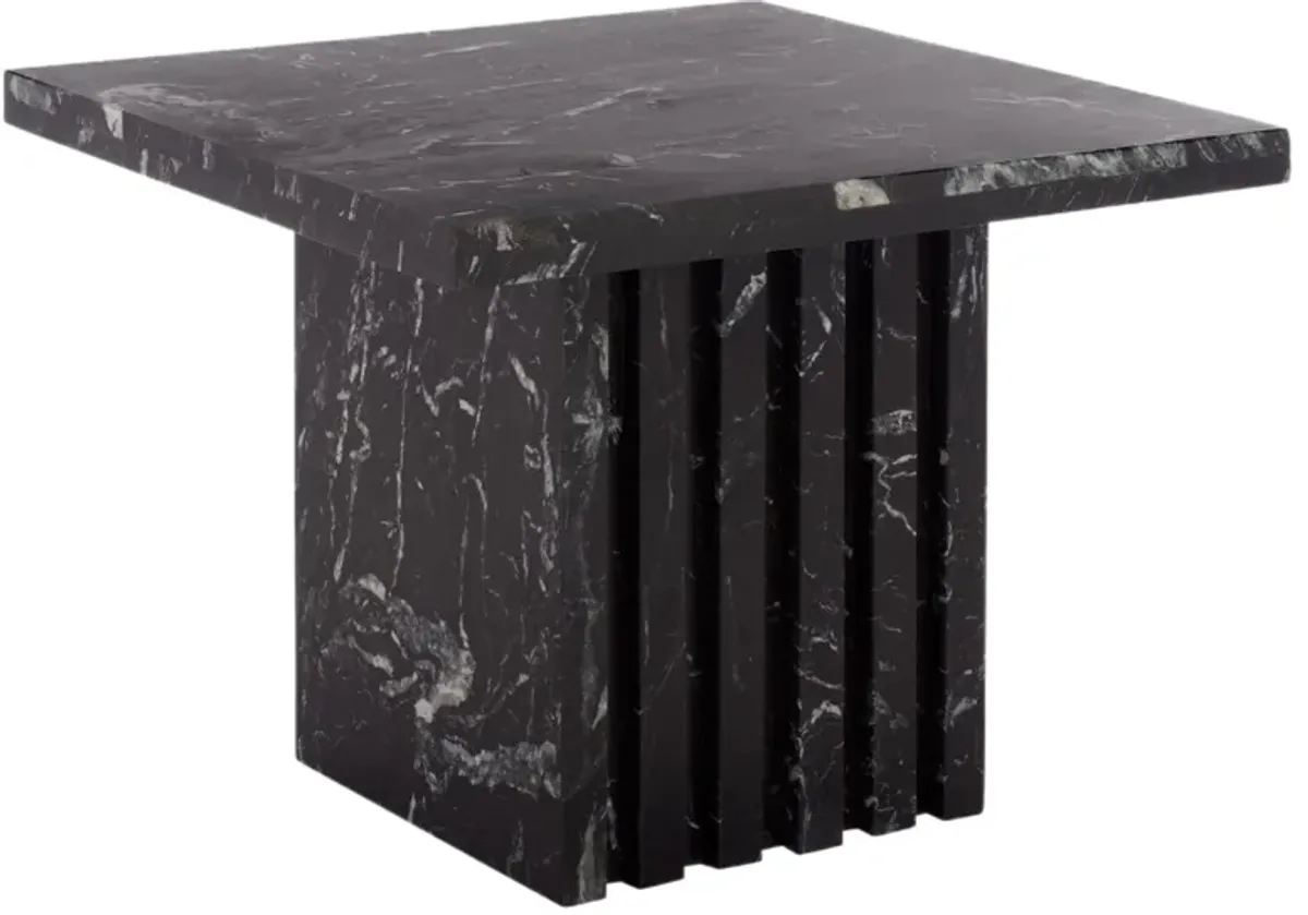 Corryn Marble Top Accent Table