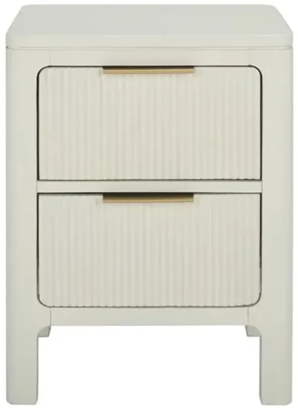 Corvyn 2-Drawer Nightstand - White