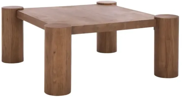 Deryn Square Coffee Table, Natural