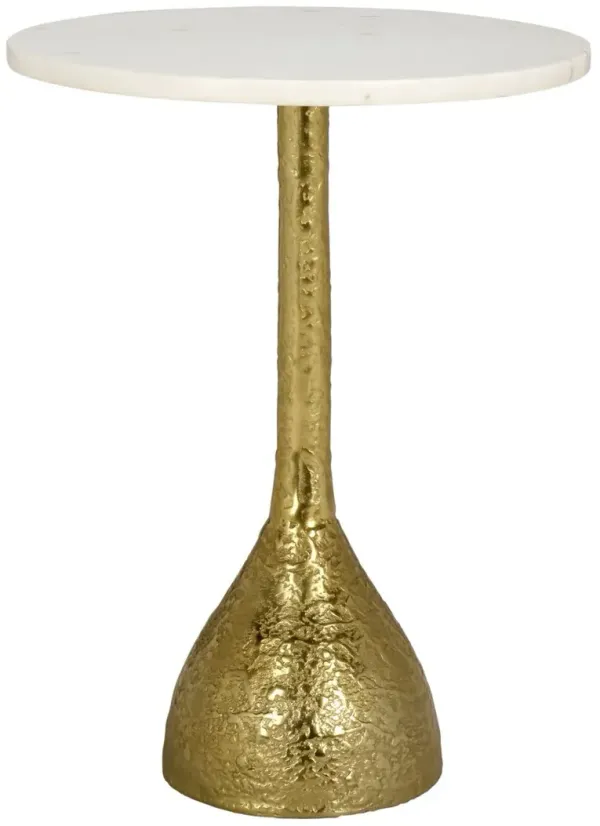 Indara Marble Top Side Table