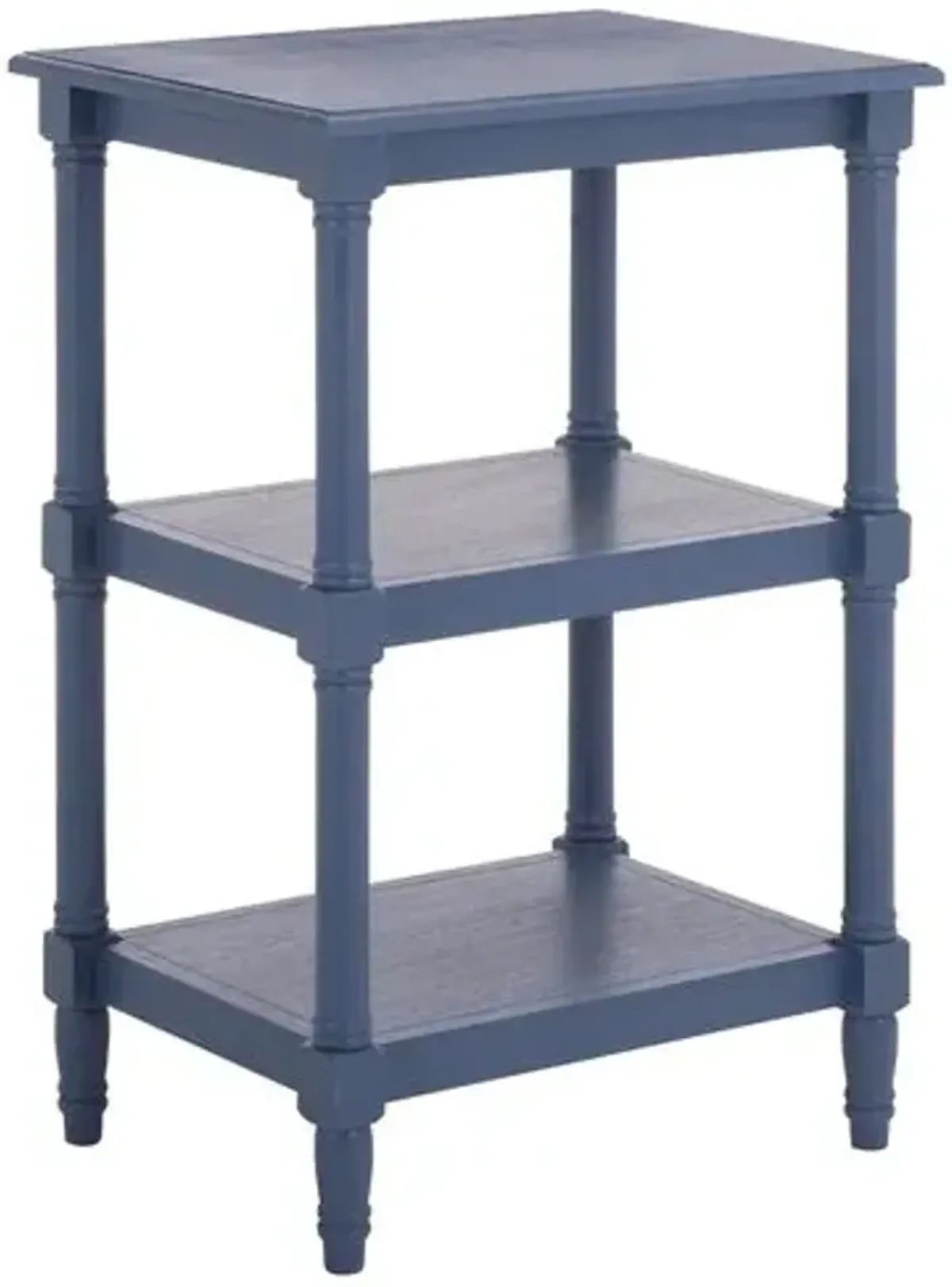 Inis 3-Shelf Accent Table - Blue - 30Hx19.75Wx15D in