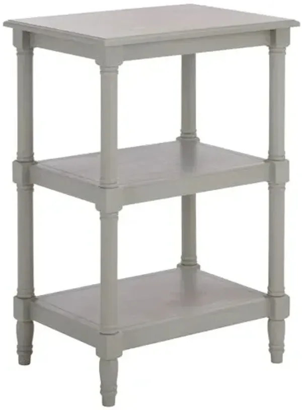 Inis 3-Shelf Accent Table - Blue - 30Hx19.75Wx15D in
