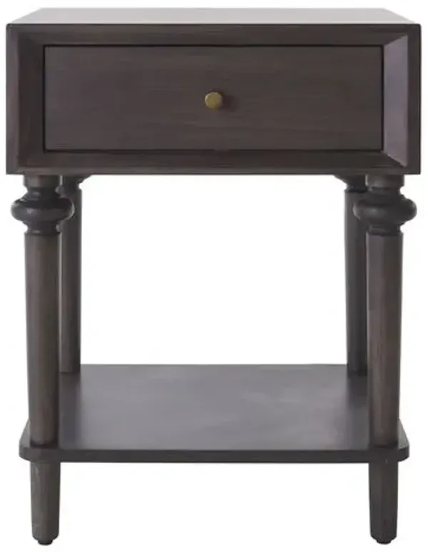 Irlen End Table - Dark Grey - Gray