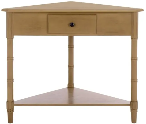 Kareth Pinewood Corner Table