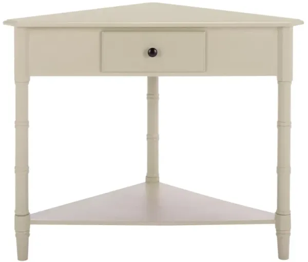 Kareth Pinewood Corner Table