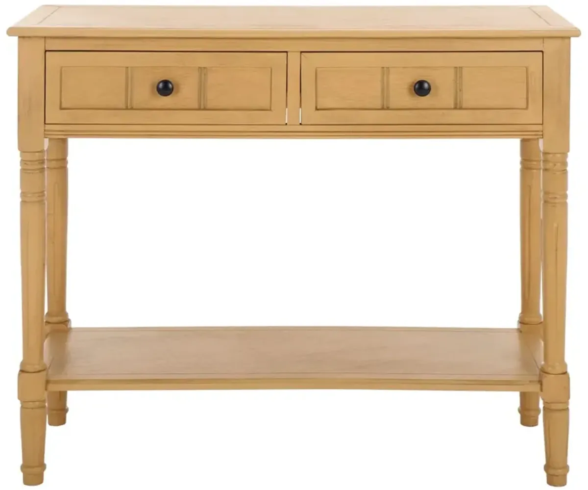 Keirra 2-Drawer Pinewood Console Table