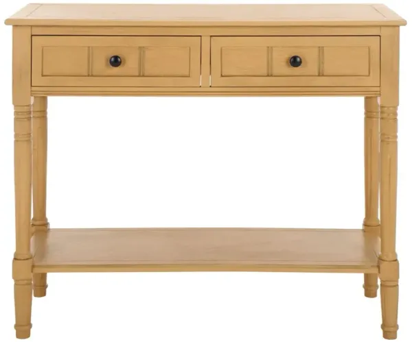 Keirra 2-Drawer Pinewood Console Table