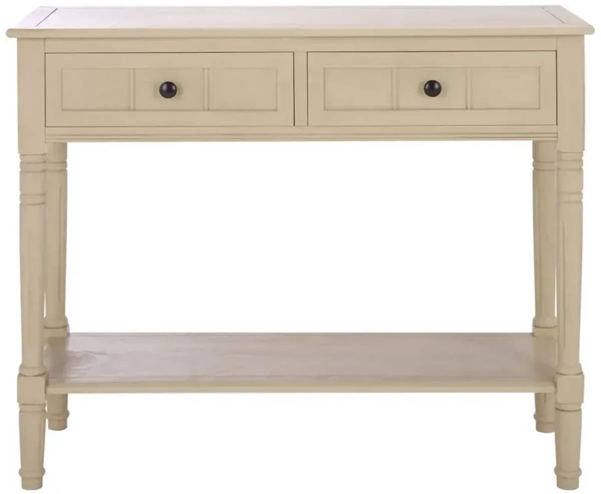 Keirra 2-Drawer Pinewood Console Table