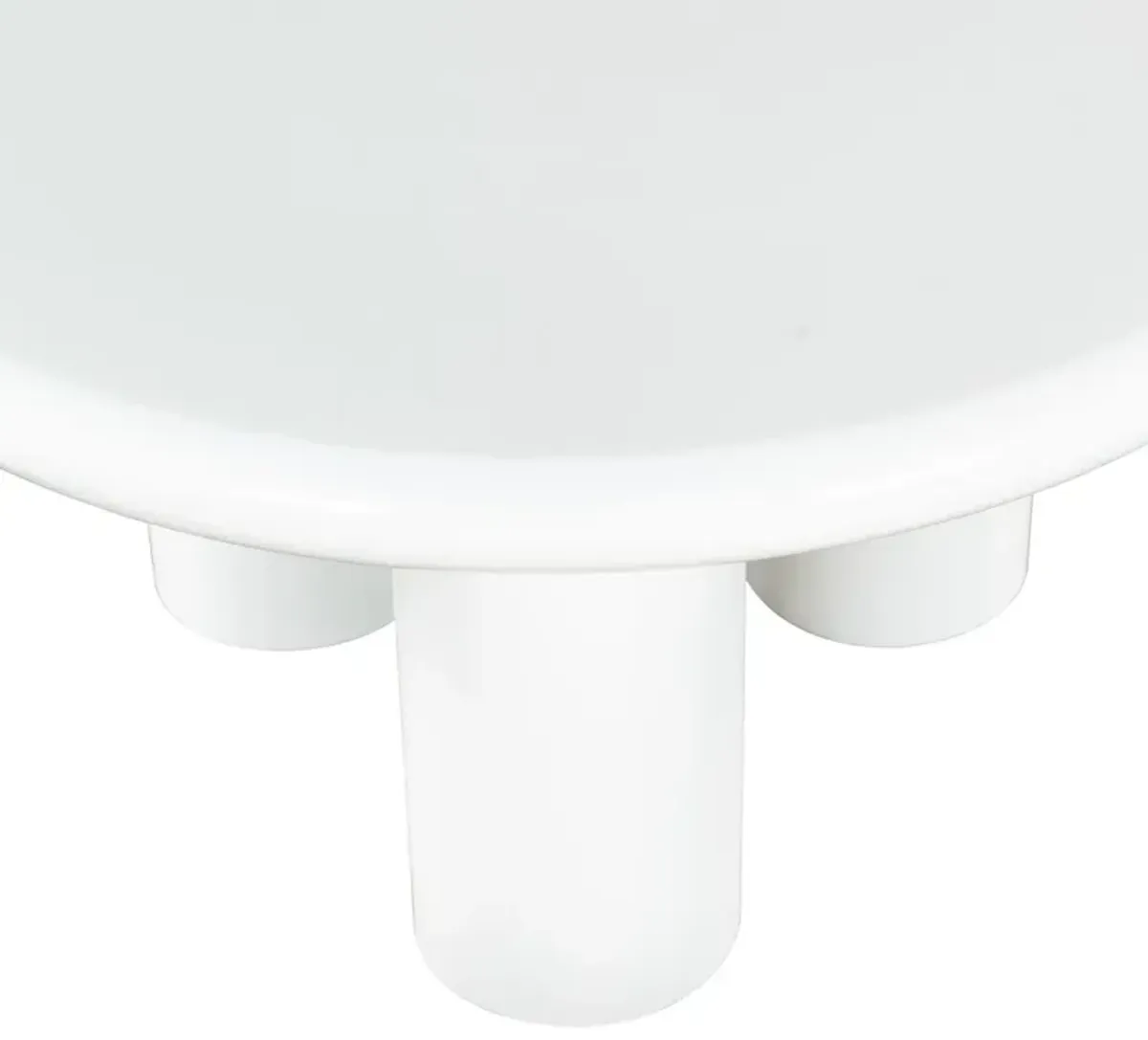 Kyraen Round Concrete Coffee Table