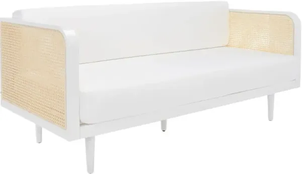 Leiryn French Cane Performance Linen Daybed