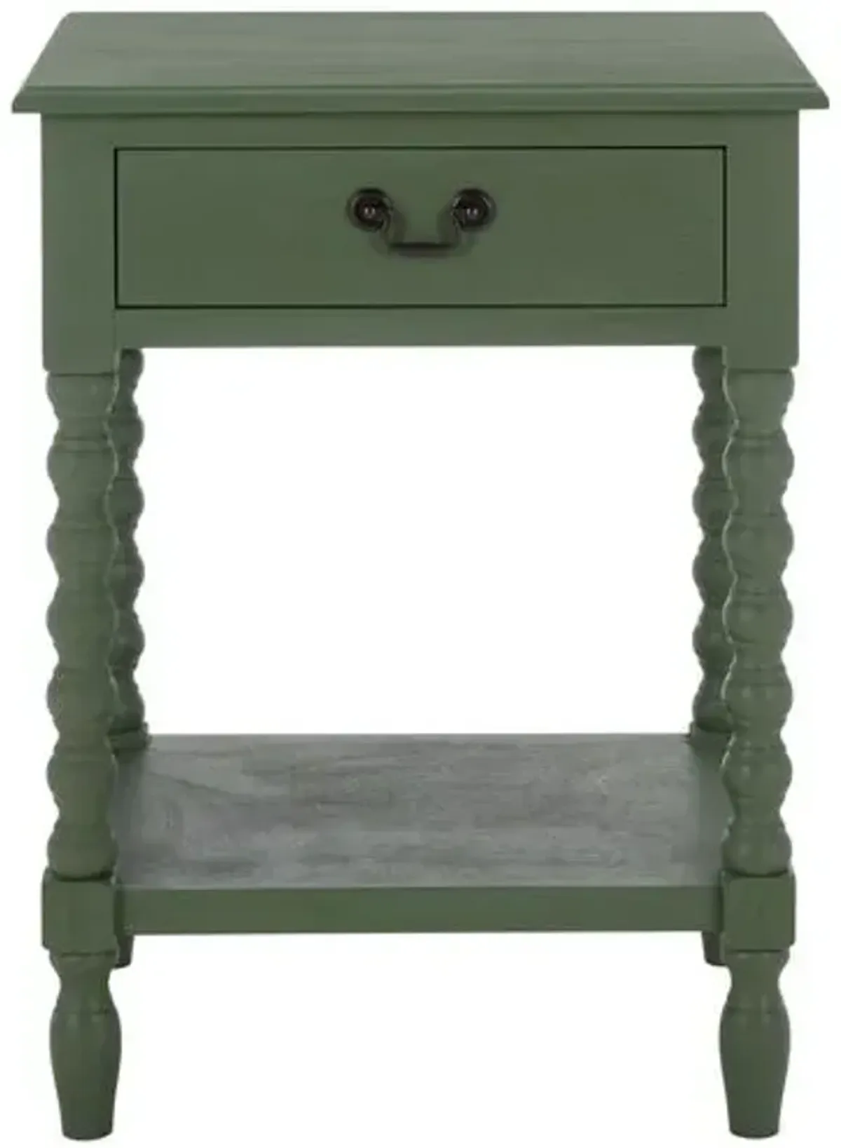 Lulit Accent Table - Green - 26Hx19Wx15.8D in