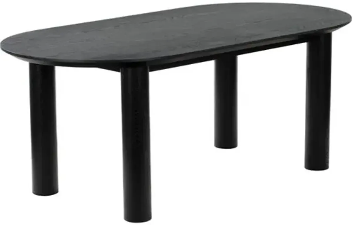 Maeron 39"x79" Oval Dining Table - Handcrafted