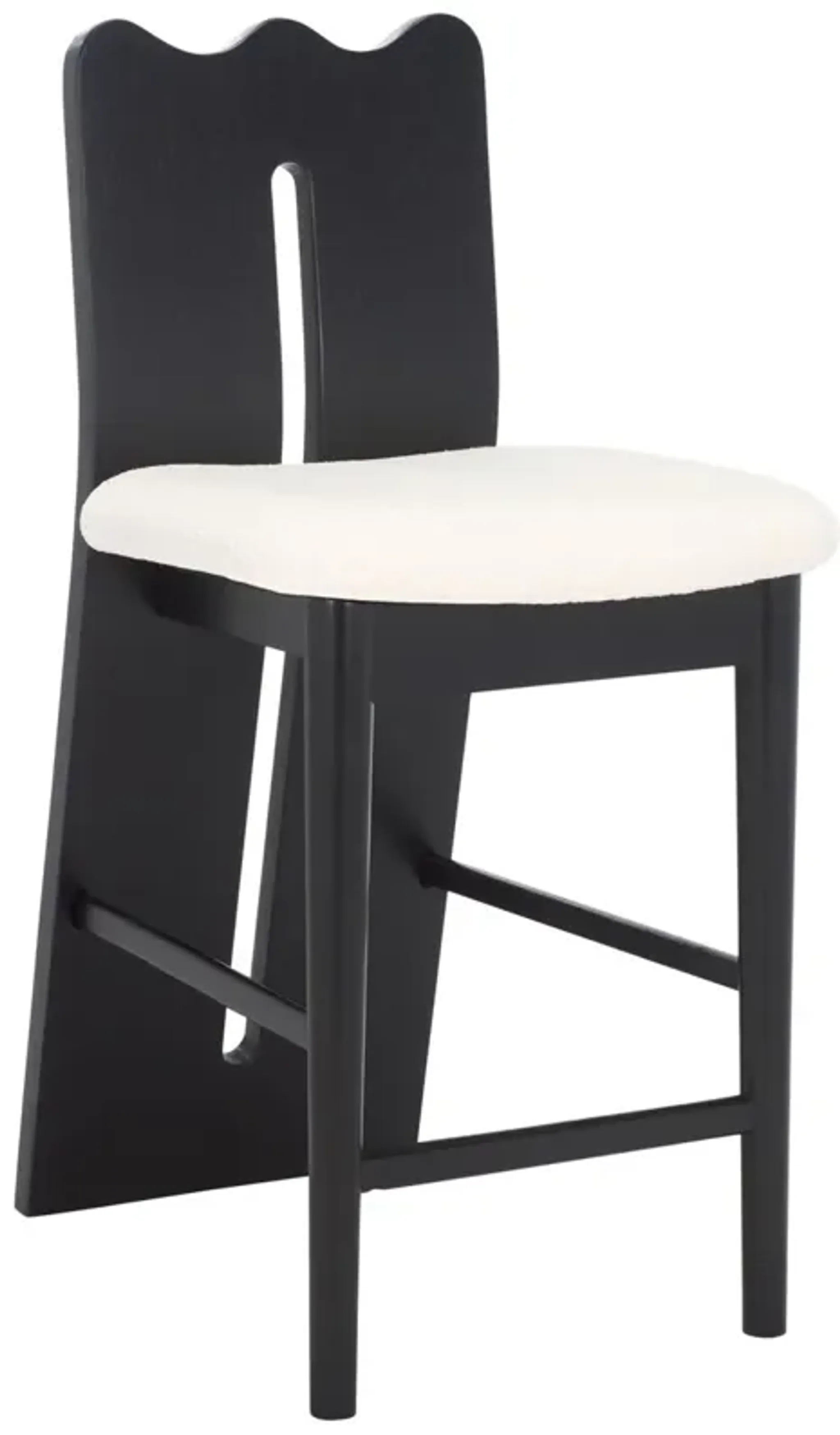 Merin Boucle Counter Stool | Furniture.com