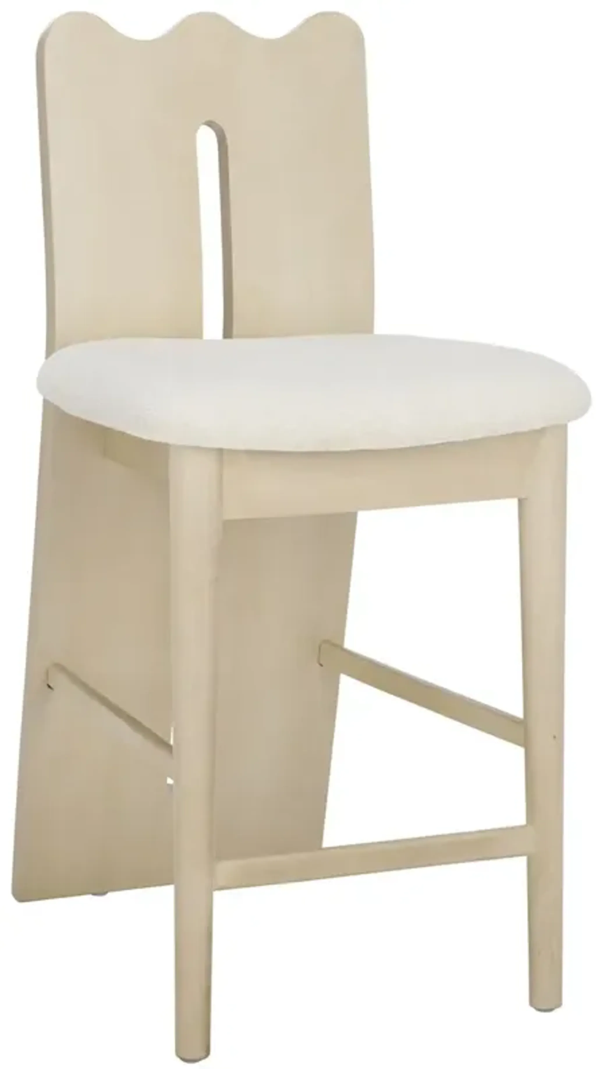 Merin Boucle Counter Stool | Furniture.com