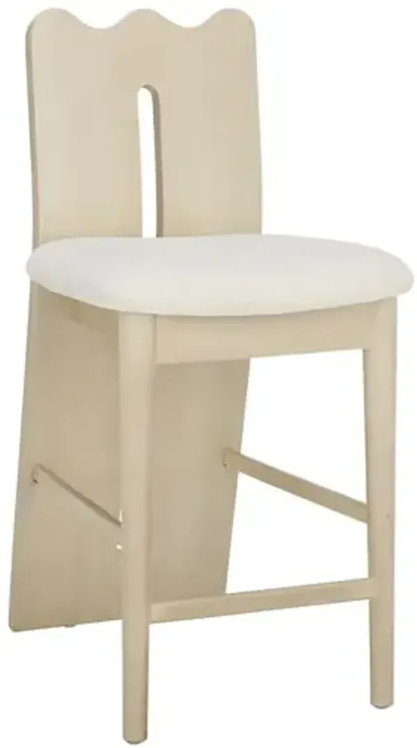 Merin Boucle Counter Stool