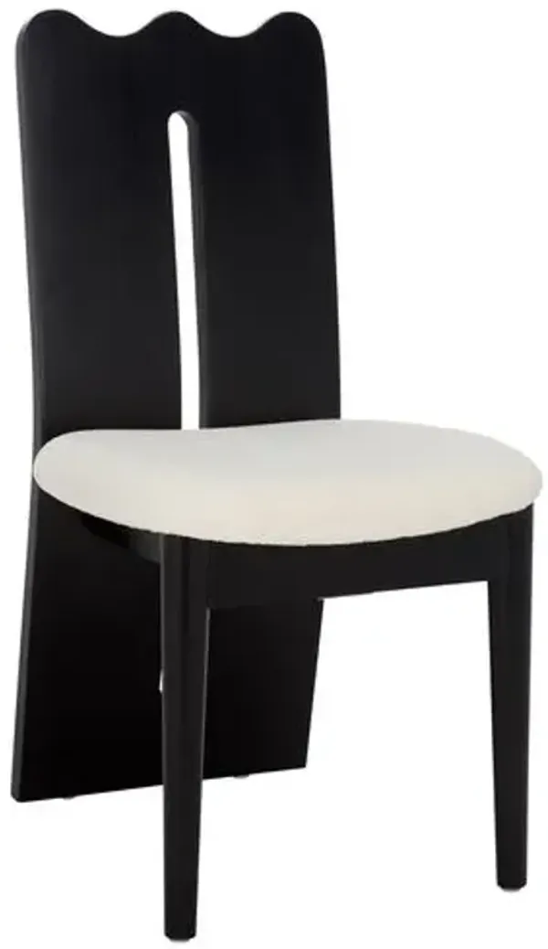 Merin Boucle Dining Chair - Beige