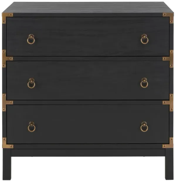 Mirelle 3-Drawer Campaign Chest
