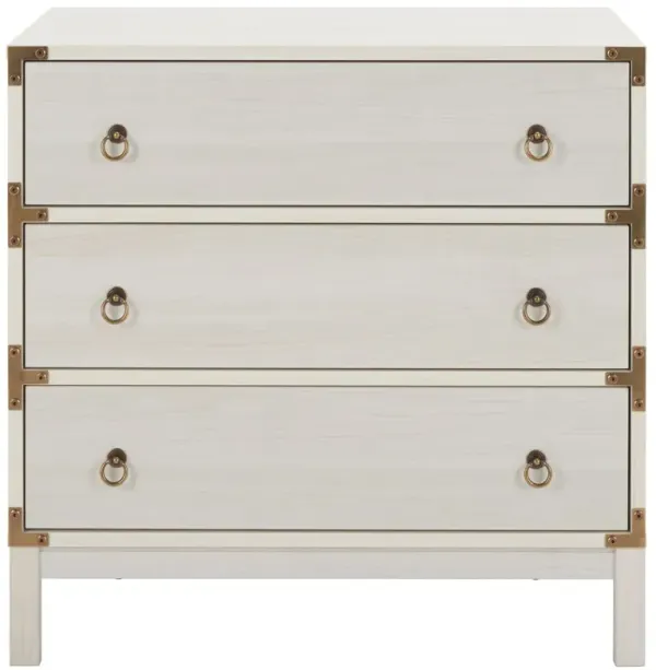Mirelle 3-Drawer Campaign Chest