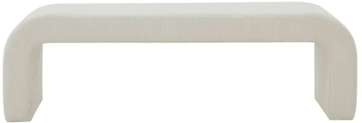 Orivon Performance Cordoroy Bench, Crème