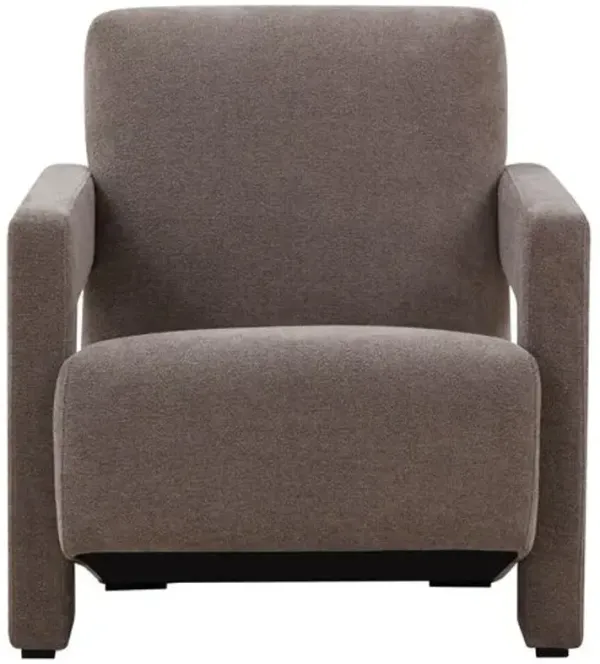Othriel Performance Boucle Accent Chair - Brown, Comfortable, Durable
