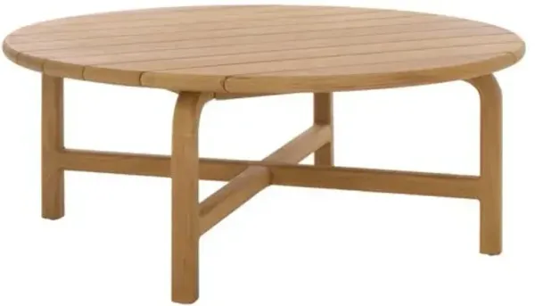 Quenel Teak & Hyacinth Coffee Table - Natural - Brown