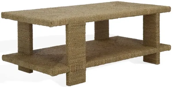 Valira Seagrass Coffee Table, Natural