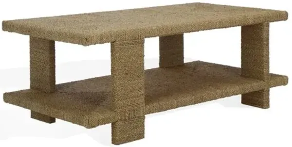 Valira Seagrass Coffee Table - Natural - Brown