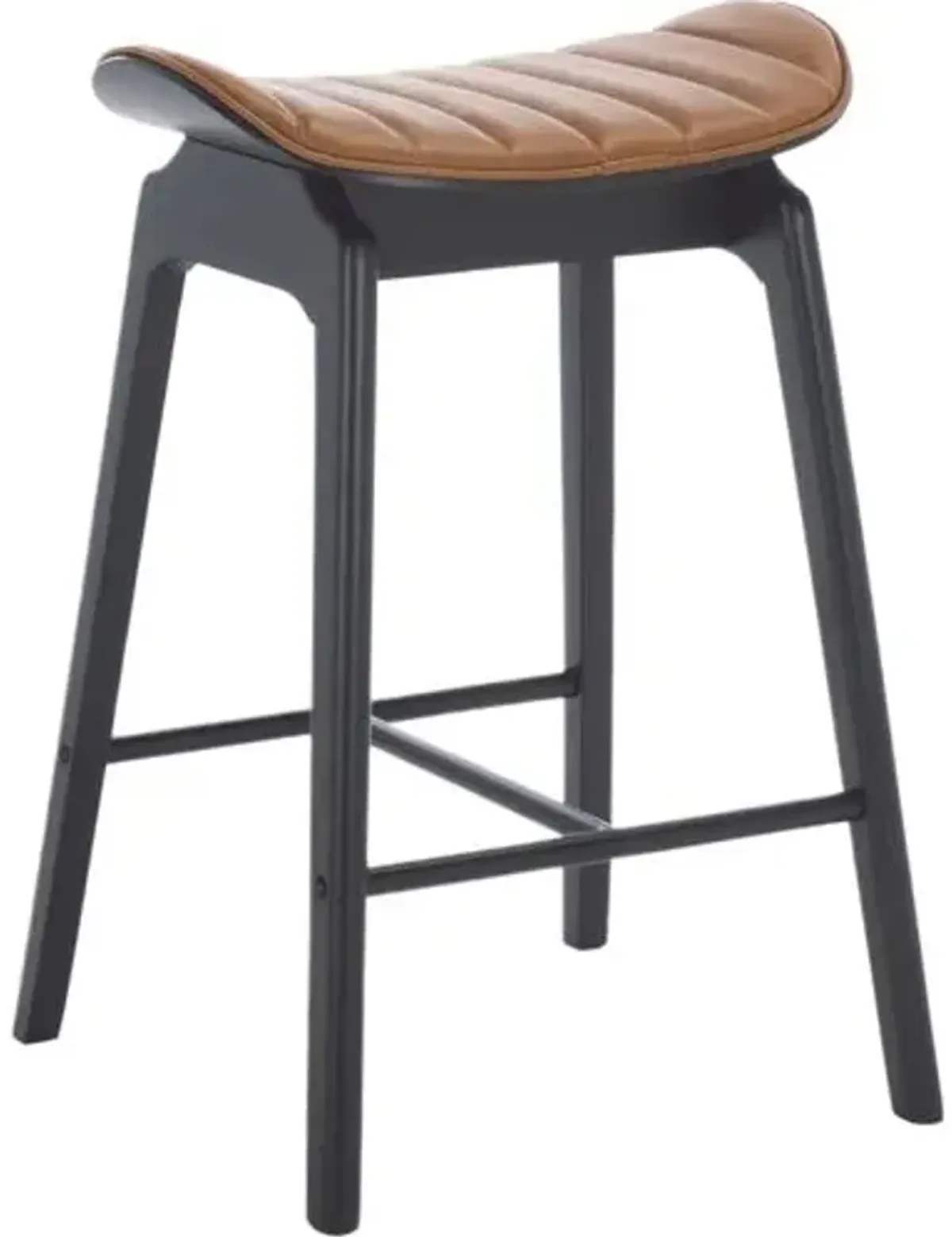 Set of 2 Varion Vegan Leather Counter Stools