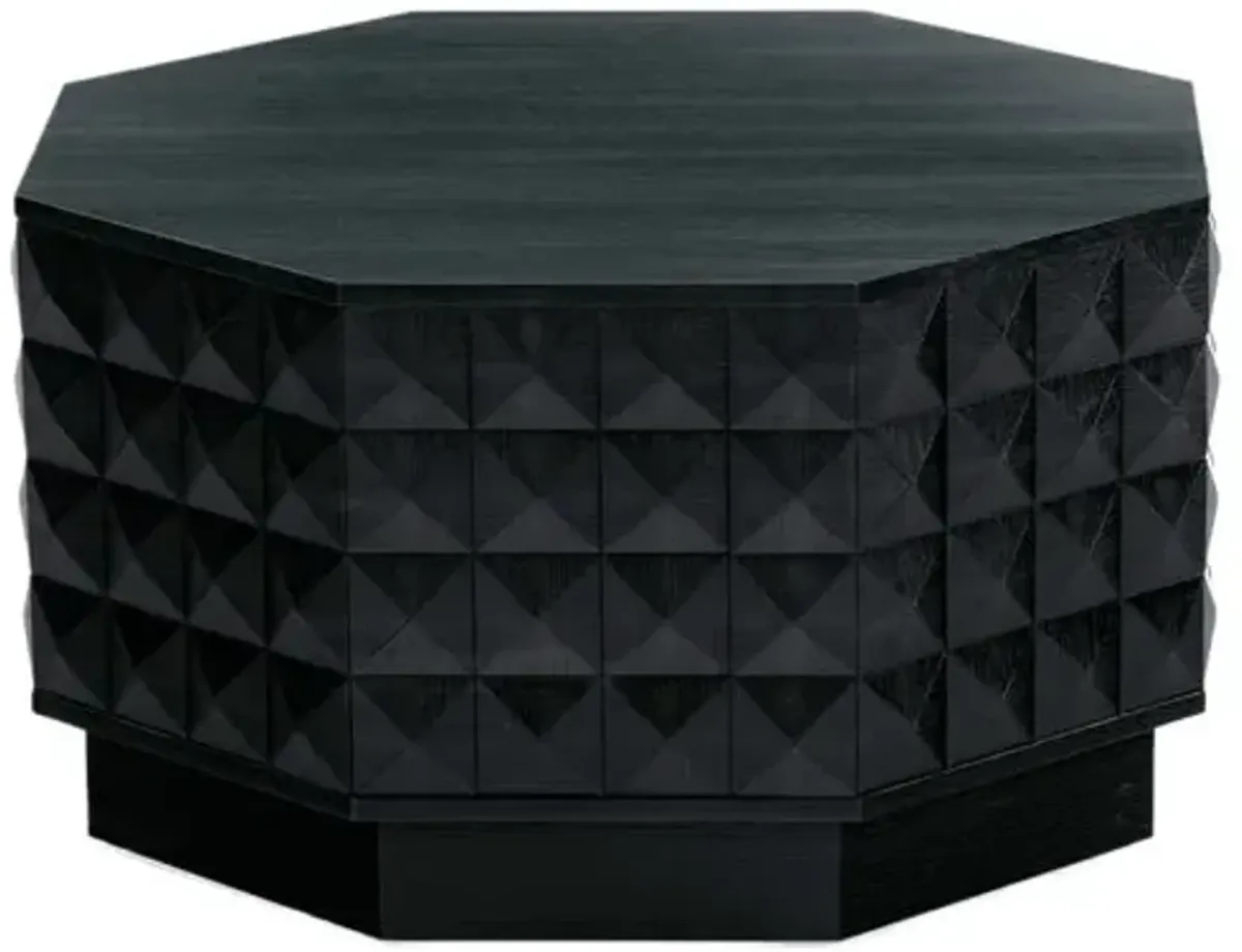Wrenlor Octagon Coffee Table - Black