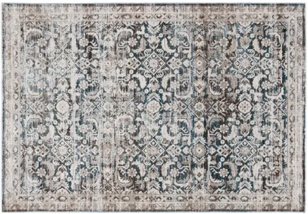 Patina Rug, Blue/Beige