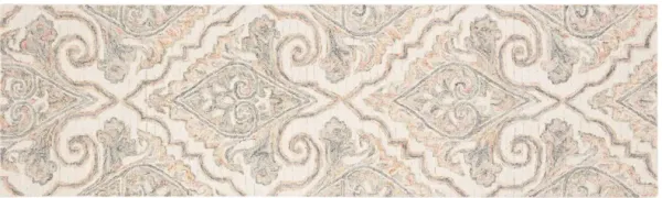 Beckett Hand Tufted Rug, Ivory/Green