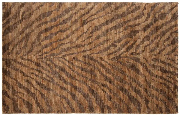 Hanna Hand Knotted Rug, Black