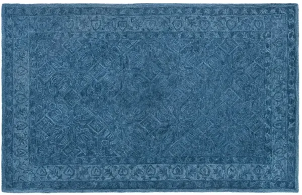 Kingston Dip Dye Rug, Navy