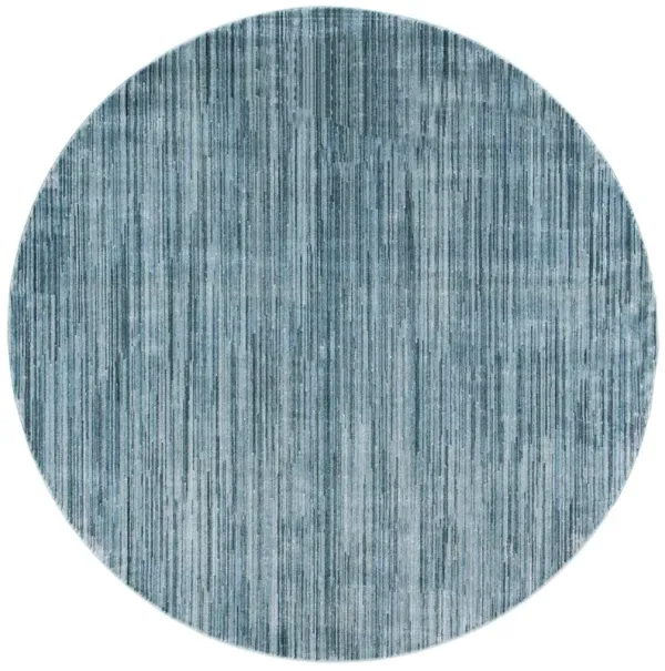 Hazel Muted Stripe Rug, Blue/Grey